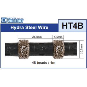 Widecut Hydra Steel Wire - Brazed Steel Cutting Wire