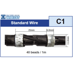 Widecut Standard Wire - Sintered Reinforced Concrete Cutting Wire