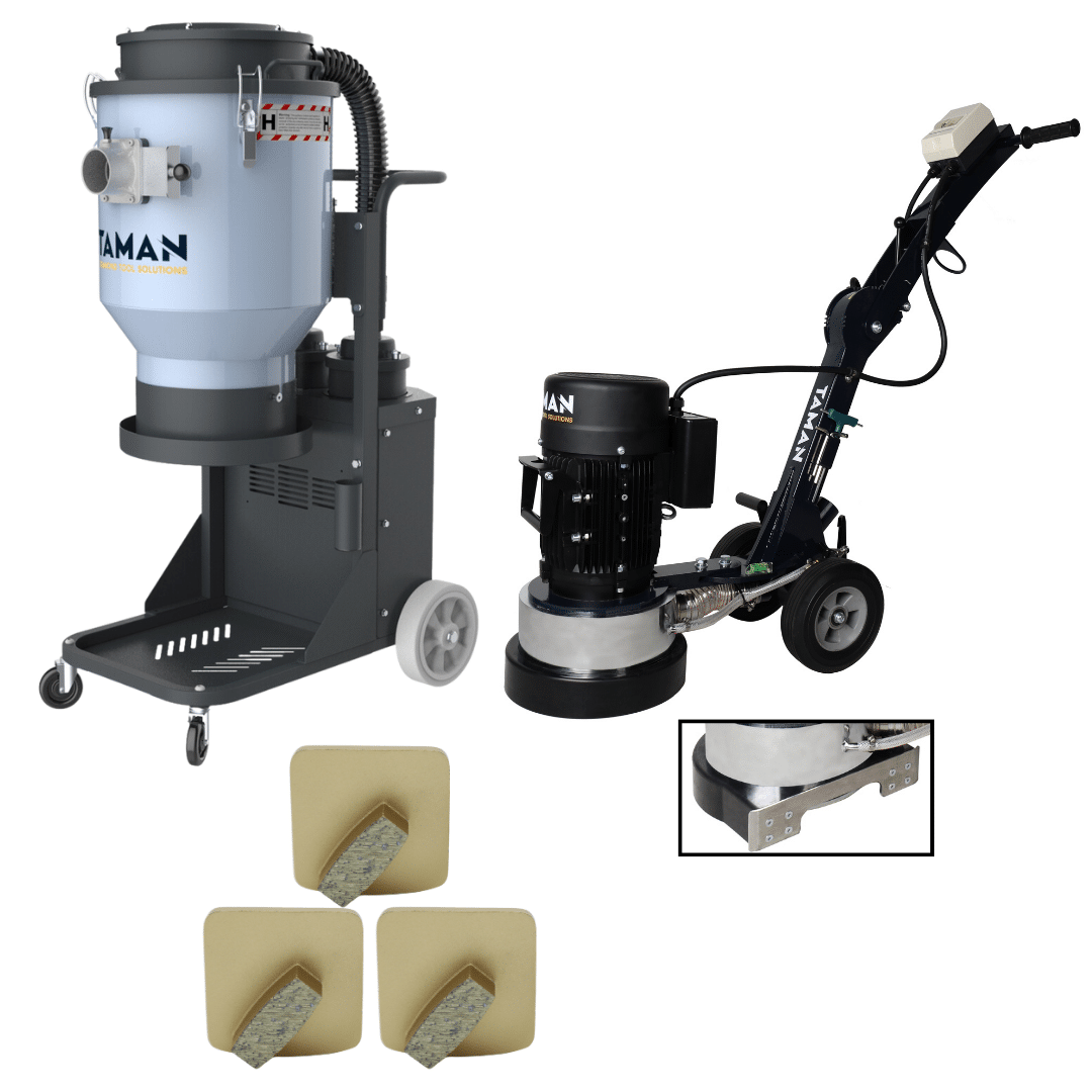 Single Phase Concrete Grinder Package - Scalable Starter Pack | Taman Diamond Tool Solutions