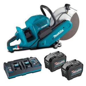 Makita Hand Saw - 14" - Battery - With Dual Port Rapid Charger & 2 x Batteries