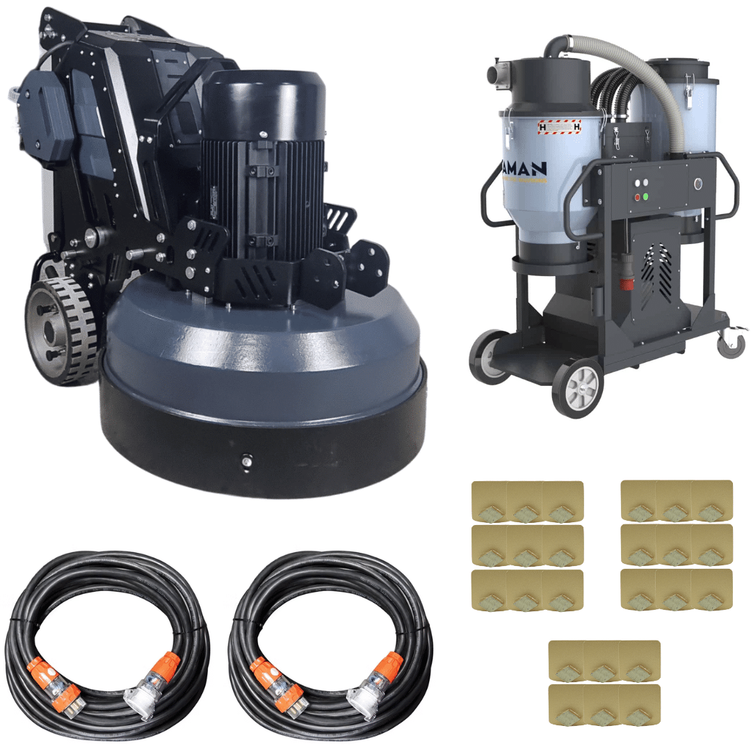 J850R Remote Control Grinder Package - Industrial Grinding & Polishing