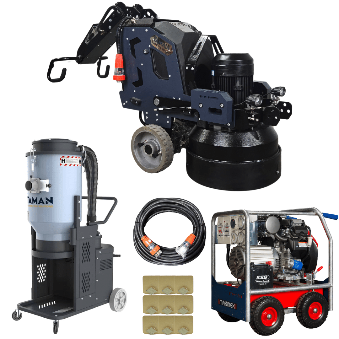 N570R Remote Controlled Grinder Package